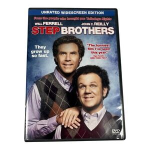 Step Brothers DVD Unrated Widescreen‎ Edition Will Ferrell John C. Reilly